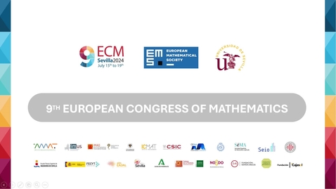 Miniatura para 9TH EUROPEAN CONGRESS OF MATHEMATICS. 19 DE JULIO DE 2024