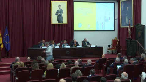 Miniatura para 87.ª ASAMBLEA DE LA CONFERENCIA NACIONAL DE DECANAS Y DECANOS DE FACULTADES DE MEDICINA ESPAÑOLAS .  SESIÓN DEL DÍA 27.