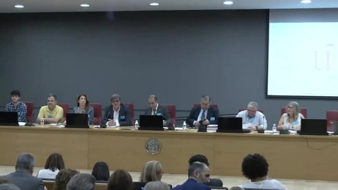 Miniatura para CLAUSTRO UNIVERSITARIO. SESIÓN DEL 15 DE MAYO DE 2023