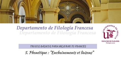 Miniatura para la entrada TRUCOS BÁSICOS PARA MEJORAR TU FRANCÉS. PHONÉTIQUE : ENCHAINEMENTS ET LIAISONS