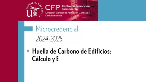 Miniatura para HUELLA DE CARBONO DE EDIFICIOS