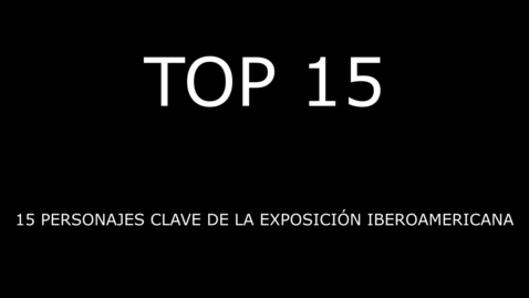 Miniatura para la entrada TOP 15 DE LA EXPOSICIÓN IBEROAMERICANA (PARA PERSONAS SORDOCIEGAS).  CARDENAL ILUNDAIN
