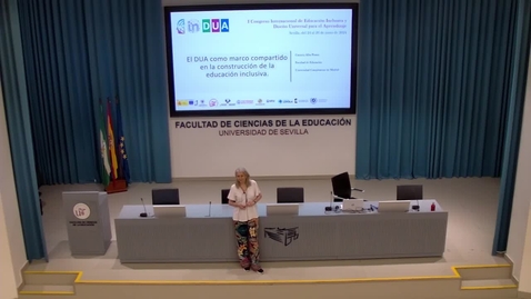 Miniatura para I CONGRESO INTERNACIONAL DE EDUCACIÓN INCLUSIVA Y DISEÑO UNIVERSAL PARA EL APRENDIZAJE