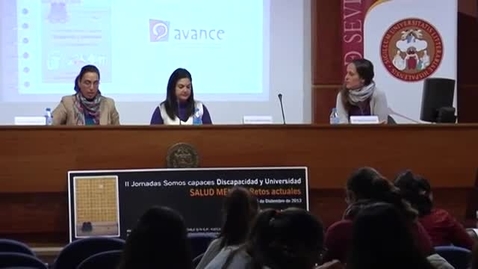 Miniatura para II JORNADAS "SOMOS CAPACES". UNIVERSIDAD Y DISCAPACIDAD. "SALUD MENTAL: RETOS ACTUALES". LOS TRASTORNOS DE LA PERSONALIDAD. PARTE 9/11