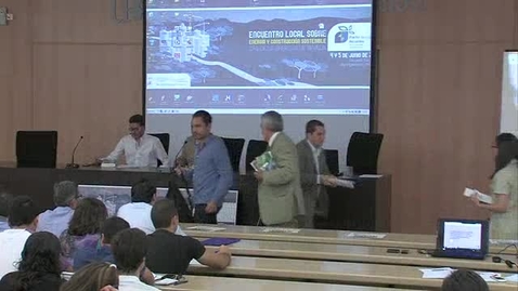 Miniatura para ENCUENTRO LOCAL SOBRE ENERGÍA Y CONSTRUCCIÓN SOSTENIBLE. PARTE 5/11