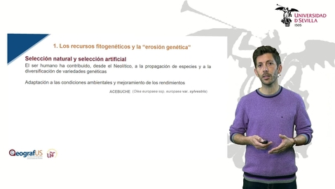 Miniatura para PÍLDORAS FORMATIVAS GEOGRÁFICAS: LA EROSIÓN GENÉTICA EN LA AGRICULTURA Y LA ALIMENTACIÓN