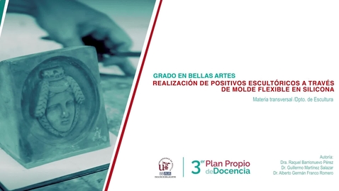 Miniatura para REALIZACIÓN DE POSITIVOS ESCULTÓRICOS A TRAVÉS DE MOLDE FLEXIBLE EN SILICONA 