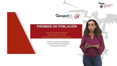 Miniatura para PÍLDORAS FORMATIVAS GEOGRÁFICAS. PIRÁMIDES DE POBLACIÓN