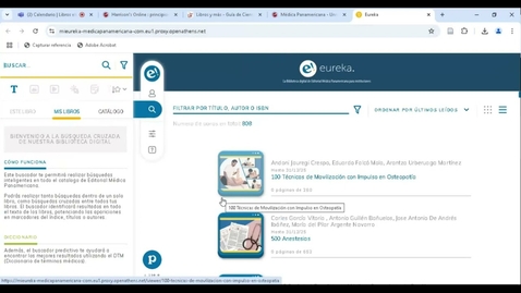 Thumbnail for Eureka : plataforma de libros electrónicos