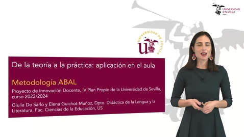 Miniatura para DE LA TEORÍA  A LA PRÁCTICA: LA METODOLOGÍA ABAL