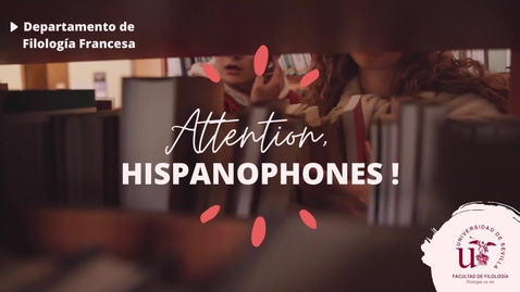 Miniatura para ATTENTION, HISPANOPHONES! ¿CONOCES EL CENTRO APLA DE LA FACULTAD DE FILOLOGÍA?
