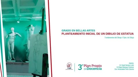 Miniatura para PLANTEAMIENTO INICIAL DE UN DIBUJO DE ESTATUA