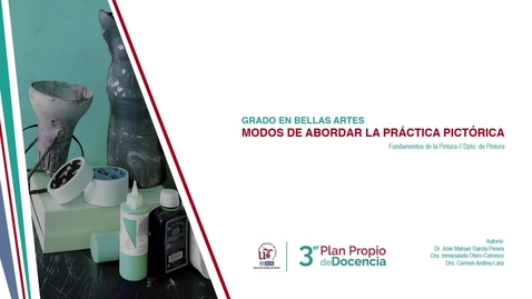 Miniatura para MODOS DE ABORDAR LA PRÁCTICA PICTÓRICA