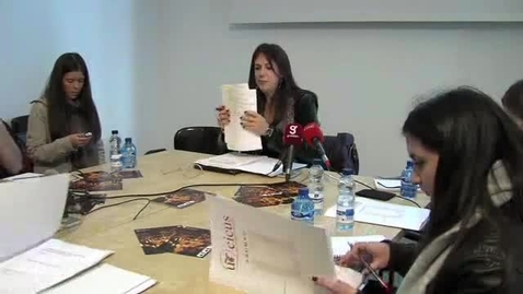 Miniatura para RUEDA DE PRENSA DE PRESENTACIÓN DE LA AGENDA CULTURAL DEL PRIMER TRIMESTRE EN CICUS