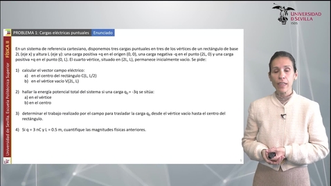 Miniatura para PROBLEMAS DE FÍSICA II - PROBLEMA 1: CARGAS PUNTUALES