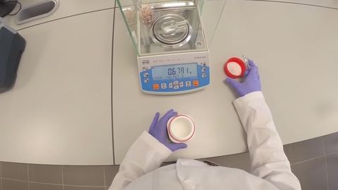 Miniatura para OPERACIONES BÁSICAS EN UN LABORATORIO DE QUÍMICA ANALÍTICA - PESADA