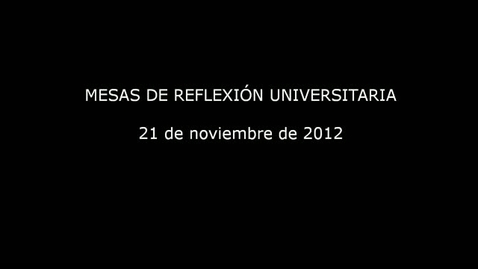 Miniatura para XXX AÑOS DE CADUS EN LA UNIVERSIDAD DE SEVILLA. OPORTUNIDAD O CRISIS. LA UNIVERSIDAD PÚBLICA EN EL SIGLO XXI. PARTE 3/3