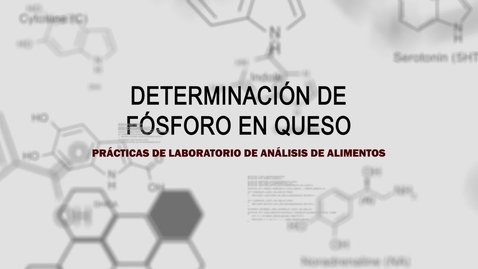 Miniatura para PRÁCTICAS DE LABORATORIO DE ANÁLISIS DE ALIMENTOS: DETERMINACIÓN DE FÓSFORO EN QUESO