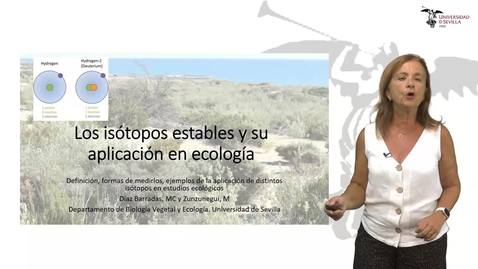 Miniatura para LOS ISÓTOPOS ESTABLES Y SU APLICACIÓN EN ECOLOGÍA