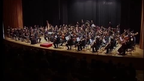 Miniatura para I CONCIERTO DE LA ORQUESTA SINFÓNICA UNIVERSIDAD DE SEVILLA. CSM MANUEL CASTILLO 2011-2012