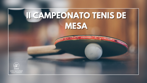 Miniatura para II Campeonato Tenis de Mesa 22/23