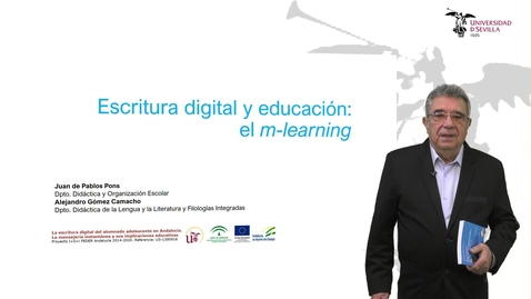 Miniatura para la entrada ESCRITURA DIGITAL Y EDUCACIÓN: EL M-LEARNING