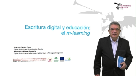 Miniatura para ESCRITURA DIGITAL Y EDUCACIÓN: EL M-LEARNING