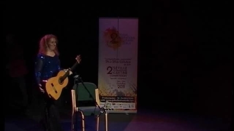 Miniatura para II FESTIVAL INTERNACIONAL DE GUITARRA DE SEVILLA. MARÍA ESTHER GUZMÁN