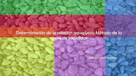 Miniatura para la entrada DETERMINACIÓN DE LA RELACIÓN AGUA/YESO: MÉTODO DE LA MESA DE SACUDIDAS