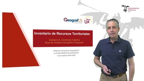 Miniatura para PÍLDORAS FORMATIVAS GEOGRÁFICAS. INVENTARIO DE RECURSOS TERRITORIALES