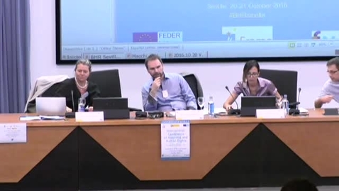Miniatura para INTERNATIONAL CONFERENCE ON BUSINESS AND HUMAN RIGHTS. EMPRESAS Y DERECHOS HUMANOS, ENFOQUE EN EUROPA. PARTE 6/9
