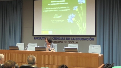 Miniatura para Mesa redonda- II Seminario sobre Alfabetización Ambiental. 23-10-24