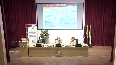 Miniatura para ACTO DE GRADUACIÓN. VIII PROMOCIÓN DEL GRADO EN ENFERMERÍA 2016-2020 24-04-2021