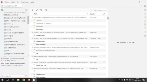Miniatura para Búsquedas avanzadas en Zotero