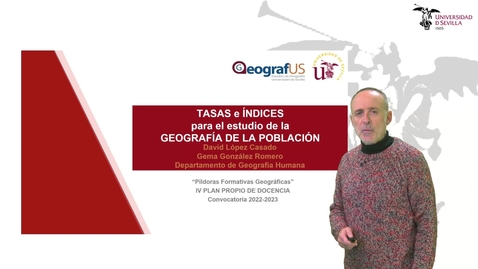 Miniatura para PÍLDORAS FORMATIVAS GEOGRÁFICAS. TASAS E ÍNDICES PARA EL ESTUDIO DE LA GEOGRAFÍA DE LA POBLACIÓN