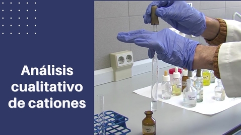 Miniatura para ANÁLISIS CUALITATIVO DE  CATIONES