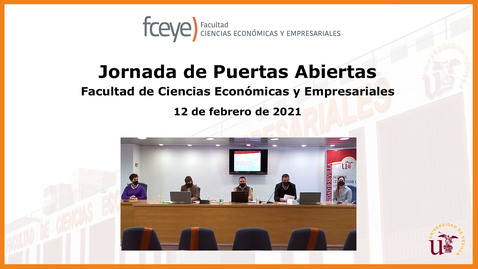 Miniatura para JORNADA DE PUERTAS ABIERTAS 2021 - 12 FEB 2021