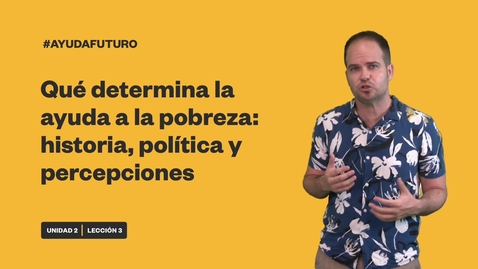 Thumbnail for QUÉ DETERMINA LA AYUDA A LA POBREZA: HISTORIA, POLÍTICA Y PERCEPCIONES