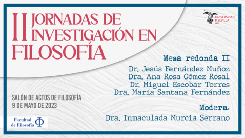 Miniatura para II JORNADAS DE INVESTIGACIÓN EN FILOSOFÍA