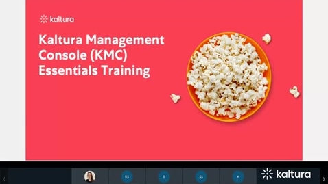Thumbnail for Kaltura_Management_Console_Webinar