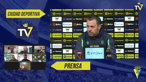 Miniatura para la entrada RP Sergio González previa Sporting-Cádiz de Copa (14-01-22)