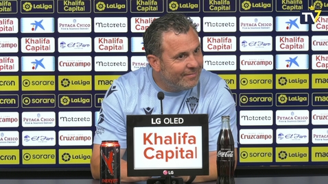 Miniatura para Rueda de prensa de Sergio González en la previa del Real Valladolid - Cádiz (14-09-22)