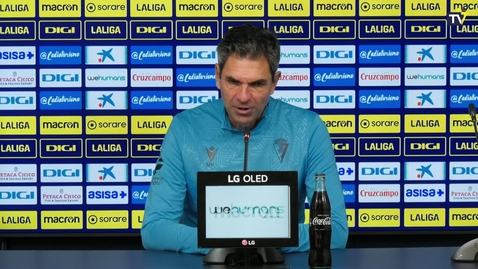 Miniatura para Pellegrino: &quot;Tenemos mucha ilusión depositada en este partido&quot;