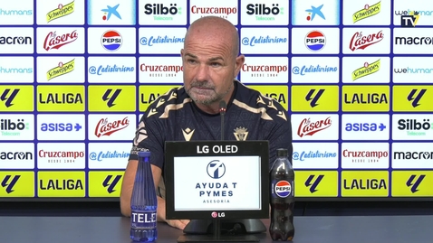 Miniatura para Paco López: &quot;Queremos ganar cuanto antes&quot;