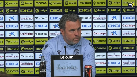 Miniatura para Rueda de prensa de Sergio en la previa del Cádiz - Sevilla (31-03-23)