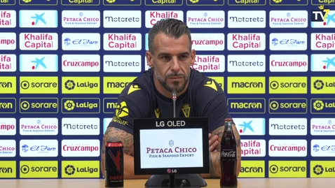 Miniatura para Rueda de prensa de Álvaro Negredo en la previa del Cádiz - Atleti (26-10-22)