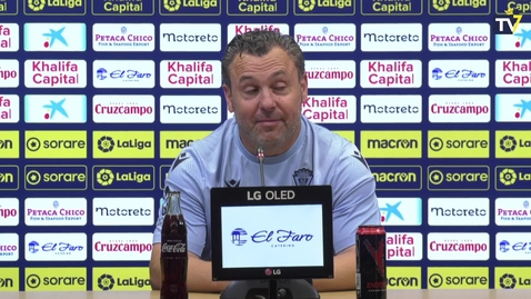 Miniatura para Rueda de prensa de Sergio González en la previa del Cádiz - Espanyol (06-10-22)