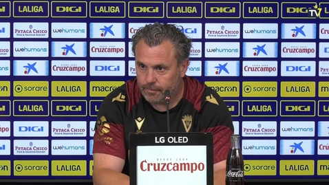 Miniatura para Rueda de prensa de Sergio González en la previa del Atleti - Cádiz (29-09-23)