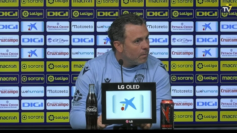 Miniatura para Rueda de prensa de Sergio González en la previa del Villarreal - Cádiz (23-05-23)