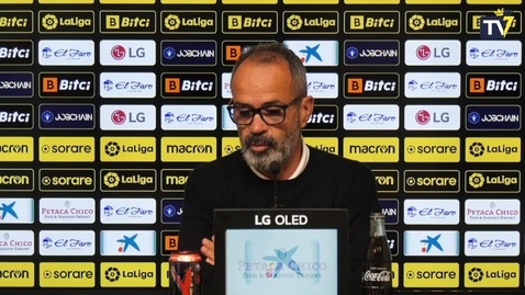 Miniatura para Rueda de prensa de Álvaro Cervera en previa Athletic-Cádiz (04/11/21)